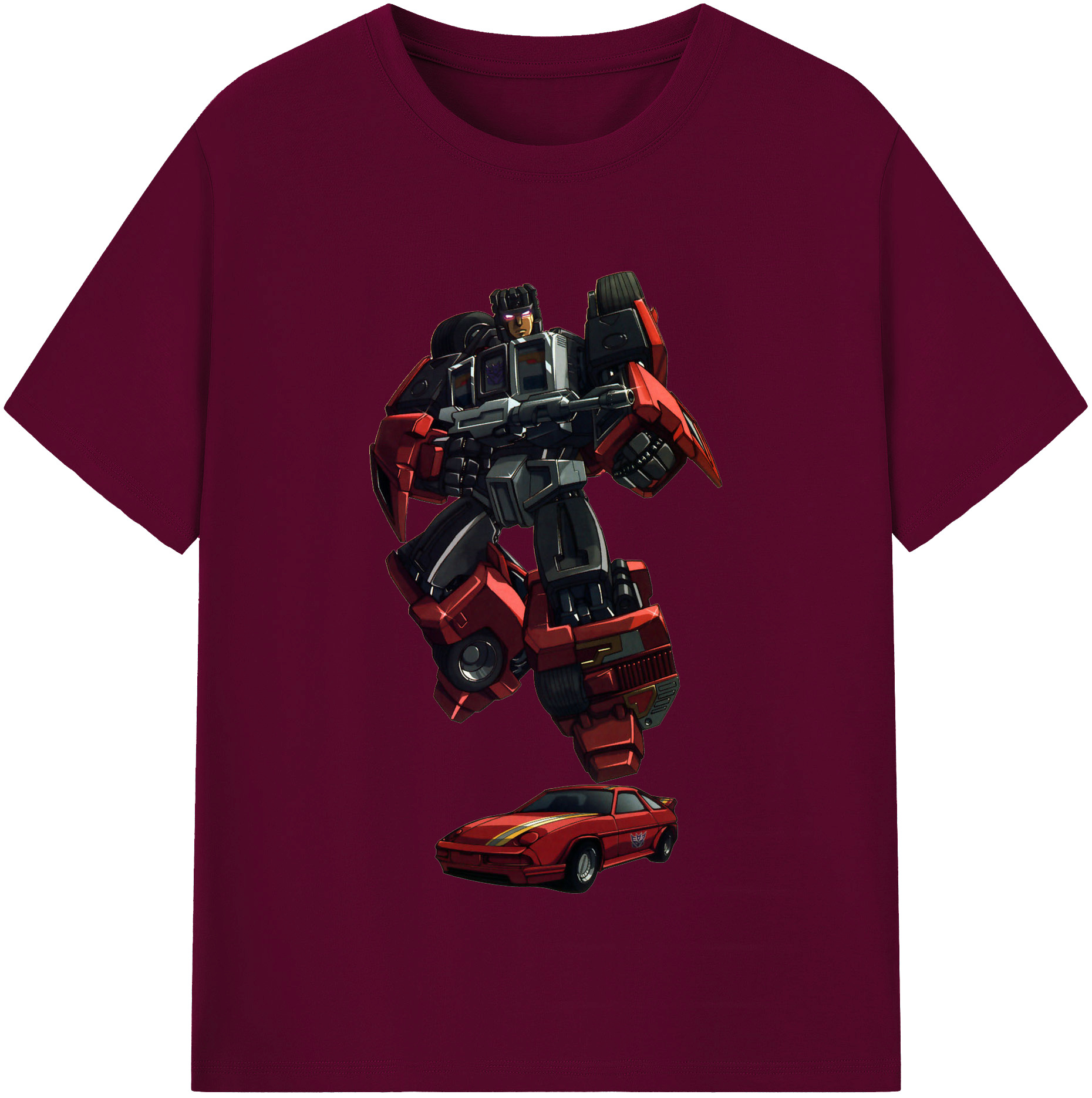 （画像用）  レディースカジュアルプリントTシャツ（綿100％）